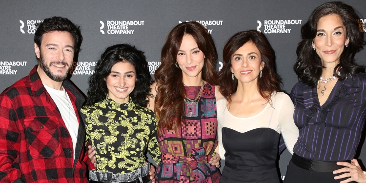 Photos: The Cast of ENGLISH on Broadway Meet the Press Photo