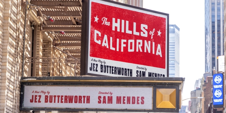 Up on the Marquee: THE HILLS OF CALIFORNIA Photo