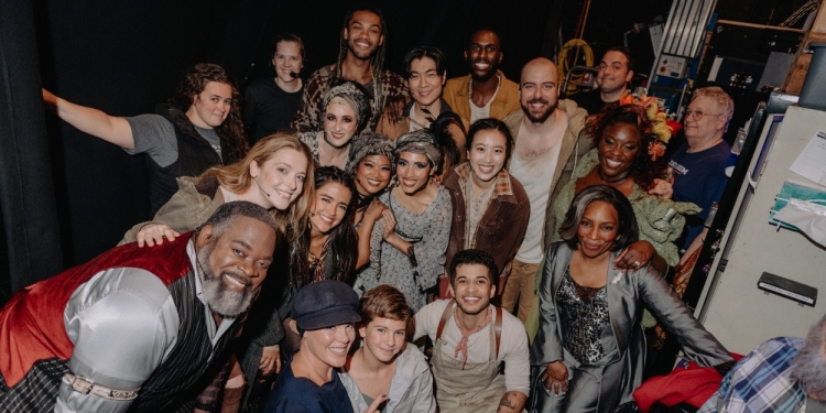 Photos: P!nk Visits HADESTOWN on Broadway Photo