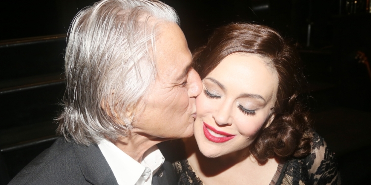 Photos: Tony Danza Visits WHO'S THE BOSS Daughter Alyssa Milano at CHICAGO on Broadway Photo