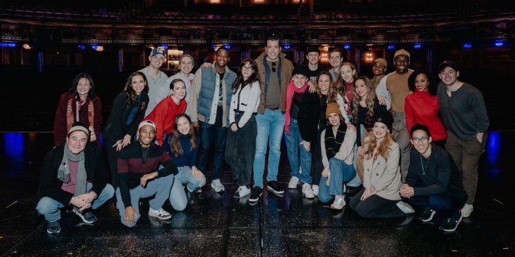 Photos: Zooey Deschanel and Jonathan Scott Visit BACK TO THE FUTURE on Broadway Photo