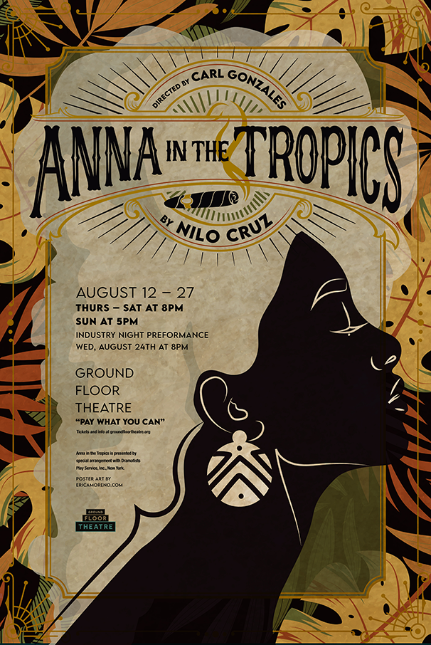 Ground Floor Theatre Announces Cast of ANNA IN THE TROPICS Austin Premiere 