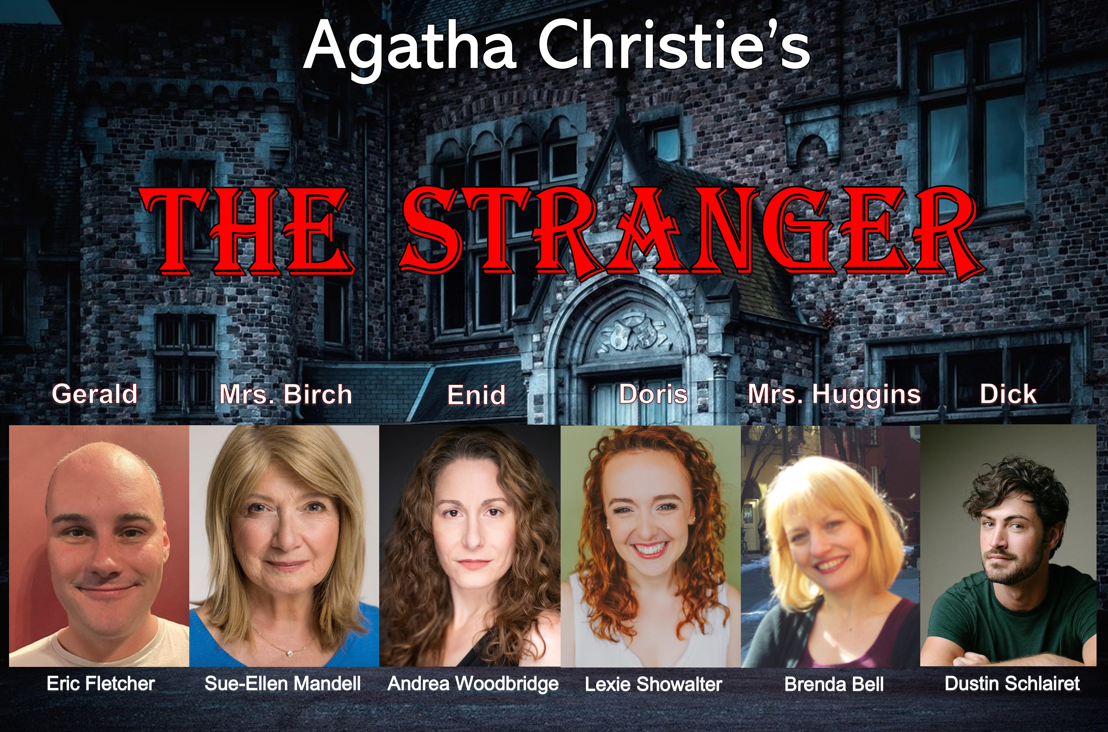 Cast Announced For Agatha Christie's THE STRANGER Off-Broadway 