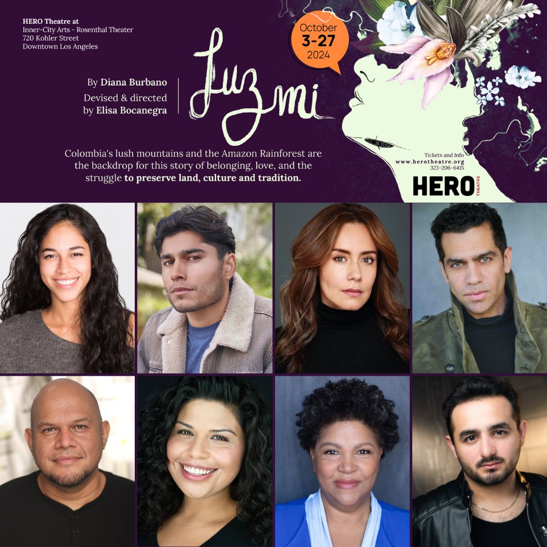 Cast Set for LUZMI at Inner-City Arts  Image