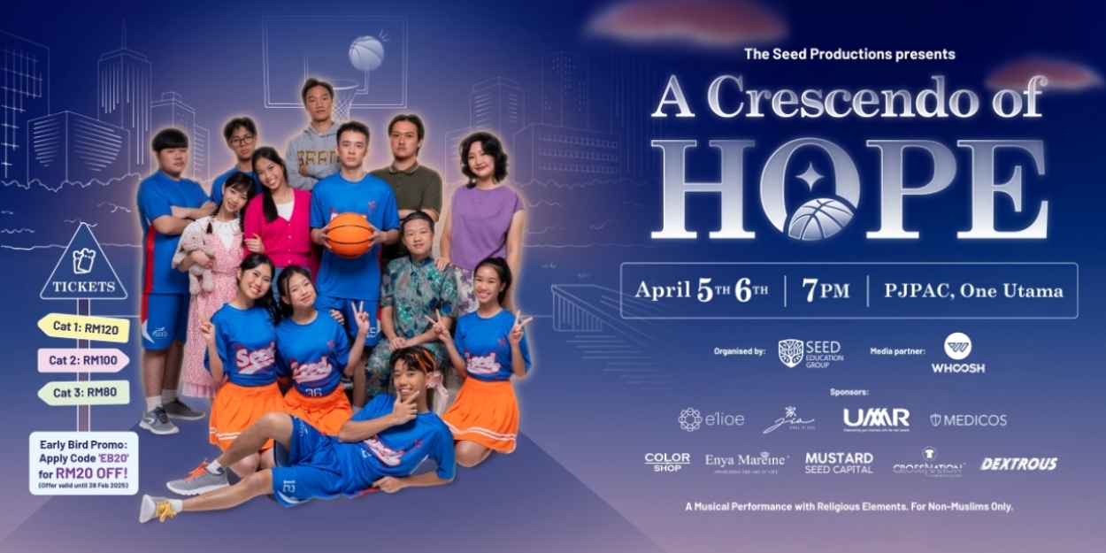 A CRESCENDO OF HOPE Comes to PJPAC in April Photo