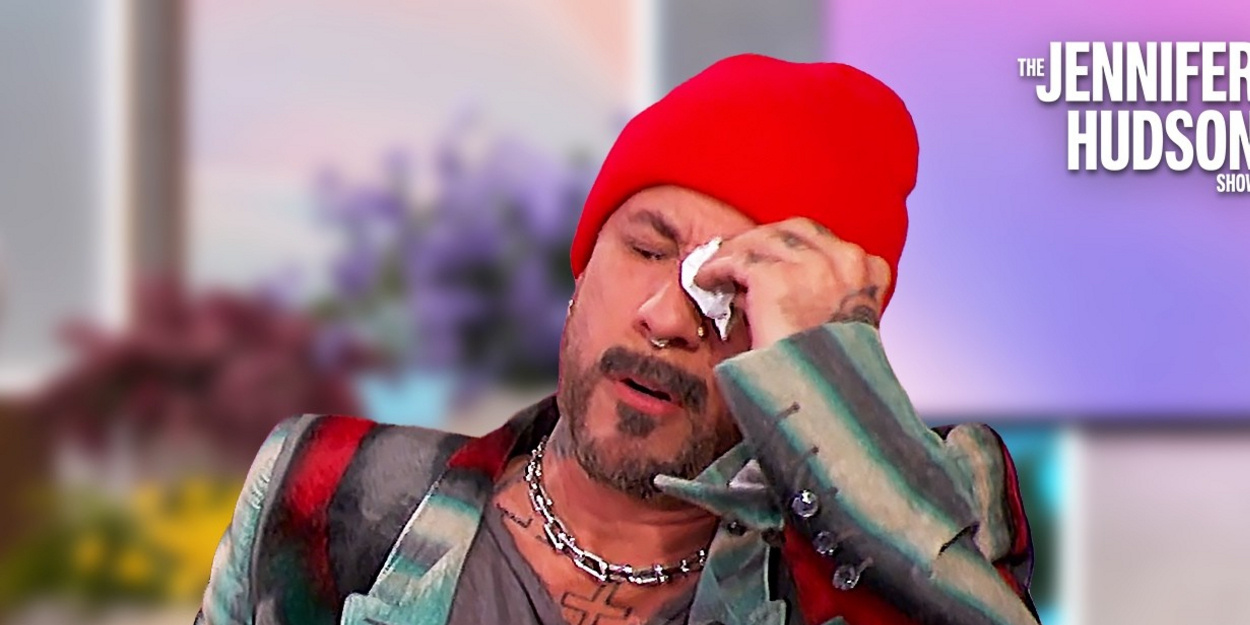 AJ McLean Tears Up During Emotional Moment on JENNIFER HUDSON SHOW Video