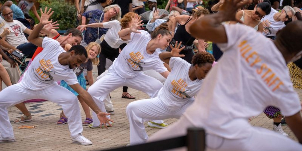 Ailey Moves NYC! Free Summer Dance Celebration to Return to All Five Boroughs This Summer 