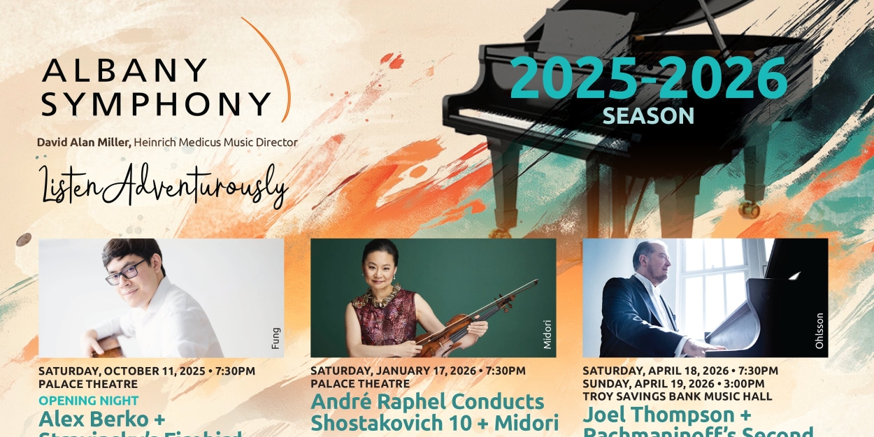 Albany Symphony Reveals 2025-26 Season Lineup  Image