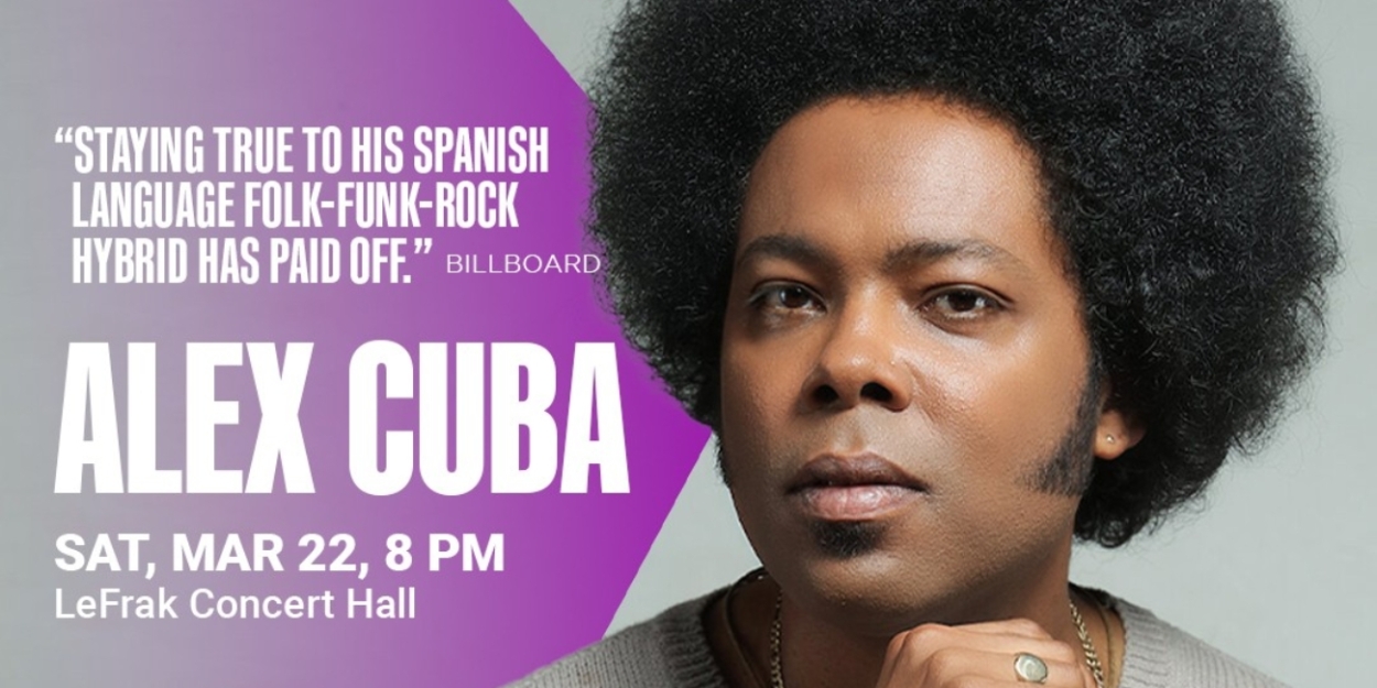 Alex Cuba to Perform at Kupferberg Center for the Arts at Queens College  Image