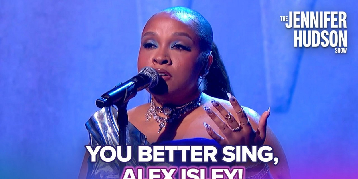 Alex Isley Performs MAYBE AGAIN Live on The Jennifer Hudson Show Video