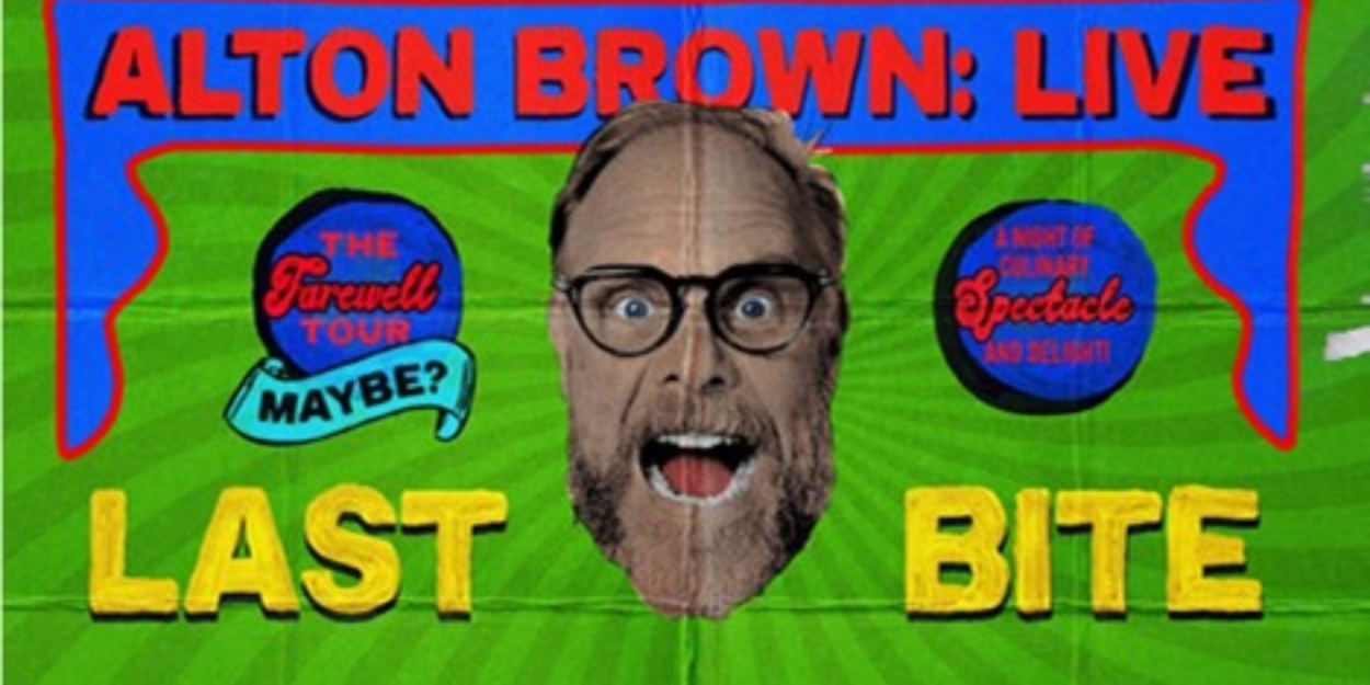 Alton Brown Comes to Madison in 2025 Photo