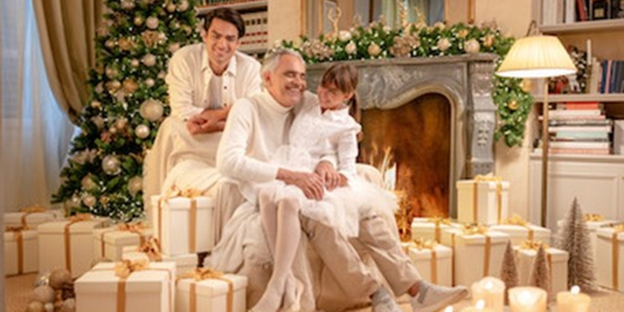 Andrea, Matteo and Virginia Bocelli Release Together a Family Christmas Deluxe Edition 