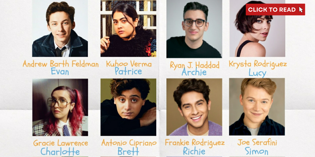Andrew Barth Feldman, Krysta Rodriguez, Antonio Cipriano  and More Will Take Part in 13: THE MUSICAL Benefit Concert - Vimarsana News