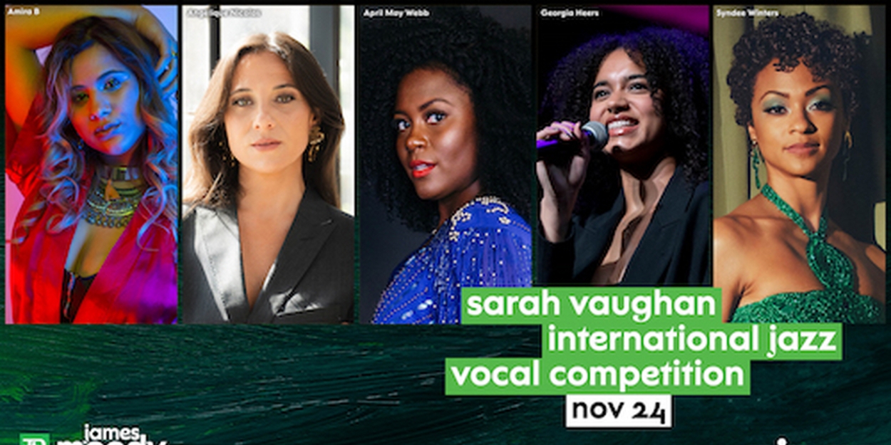 Top Five Finalists Revealed for 13th Annual Sarah Vaughan International Jazz Vocal Competition  Image