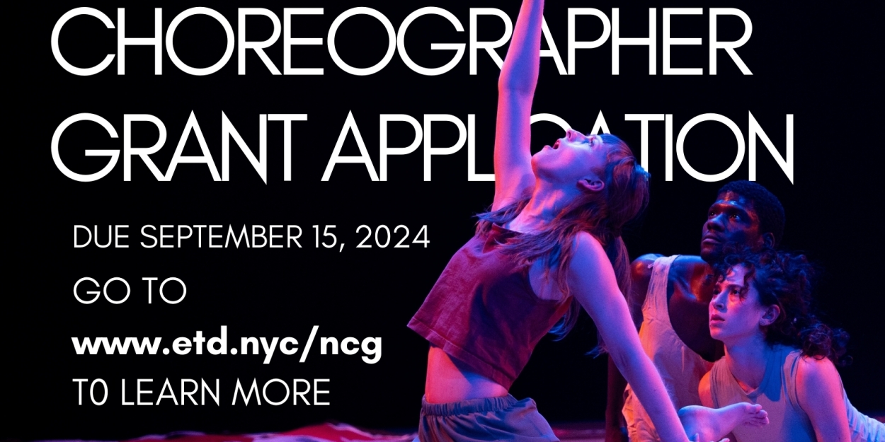 Apply Now For Eryc Taylor Dance's New Choreographer Grant  Image