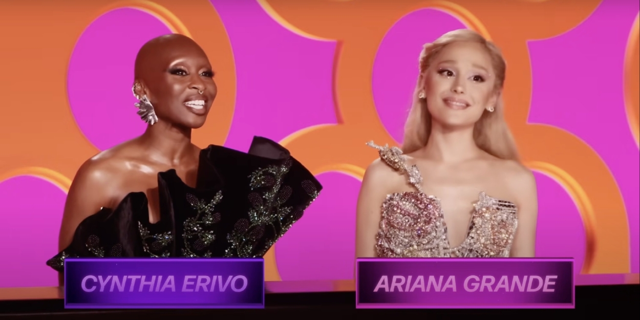 Ariana Grande & Cynthia Erivo Guest Judge on DRAG RACE For WICKED-Themed Challenge Photo