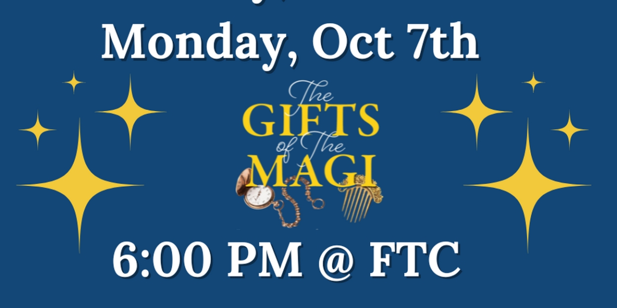 Auditions to be Held For THE GIFTS OF THE MAGI at Fredericksburg Theater Company  Image