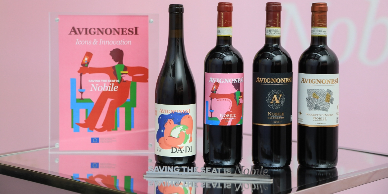 Avignonesi 2014 Vino Nobile di Montepulciano in Collaboration with Artist Amrita Marino  Image