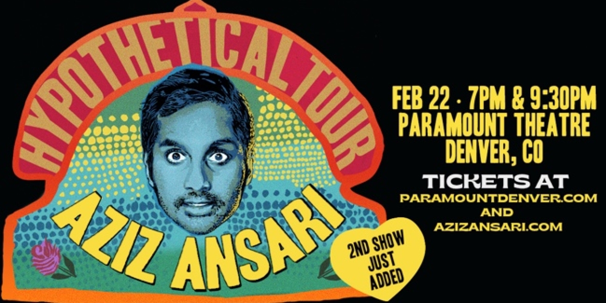 Aziz AnsariAdds Second Show at Paramount Theatre  Image