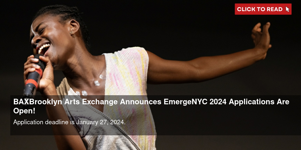 Brooklyn Arts Exchange Announces New 2024–2025 Artists in Residence -  BKReader