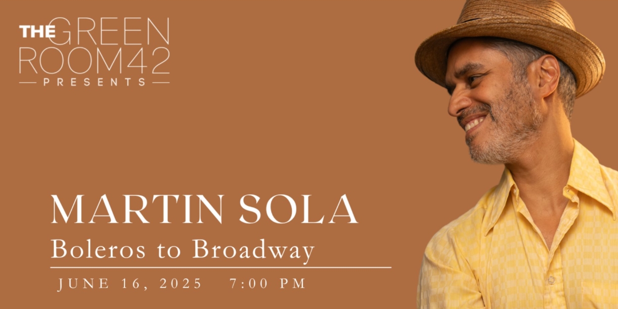 BUENA VISTA SOCIAL CLUB Martín Solá Brings BOLEROS TO BROADWAY To The Green Room 42 Photo