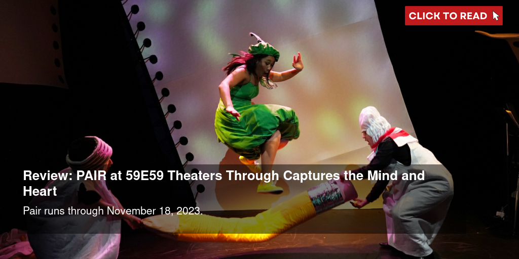 Review: PAIR at 59E59 Theaters Through Captures the Mind and Heart - Vimarsana News