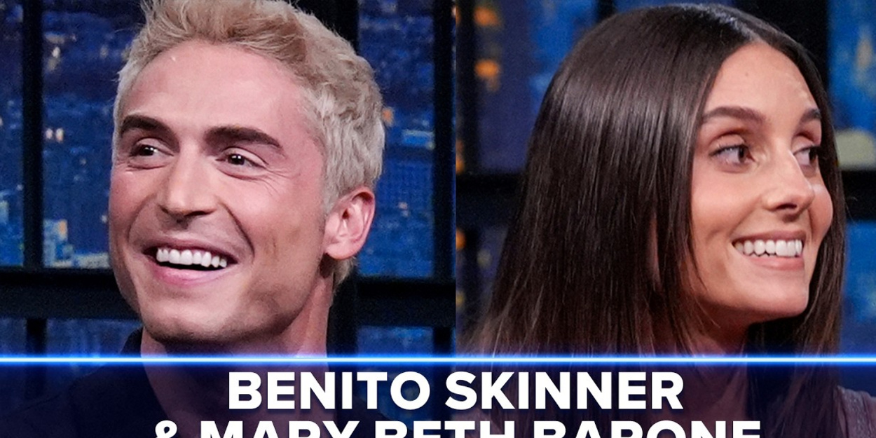 Benito Skinner and Mary Beth Barone Swap Set Stories From OVERCOMPENSATING Video