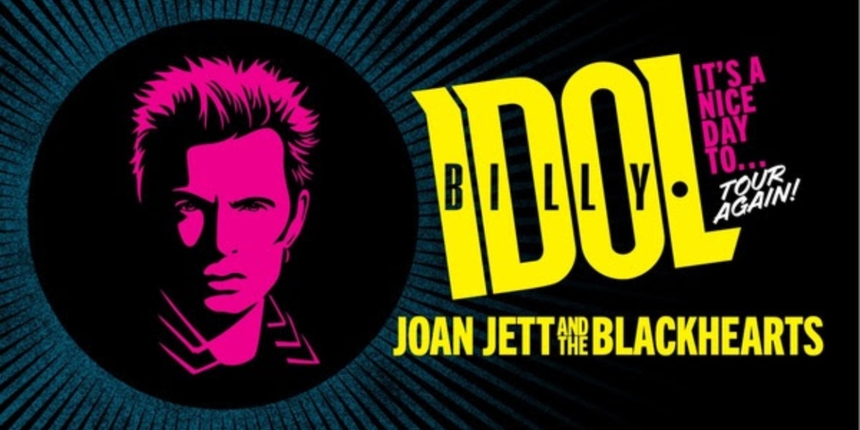 Billy Idol Sets Tour Dates with Joan Jett & the Blackhearts