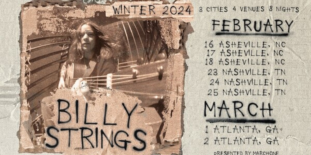 Billy Strings Confirms 2024 Winter Tour Dates