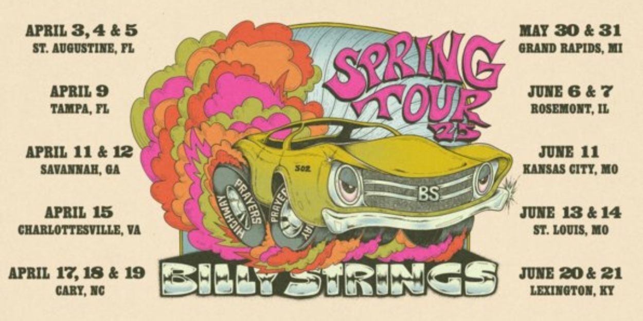 Billy Strings Confirms Spring Headline Tour  Image