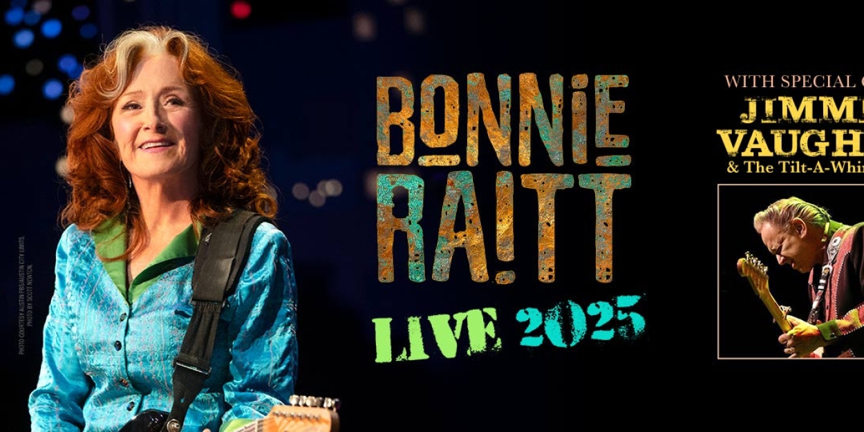 Bonnie Raitt Live 2025 Tour Comes to The Weidner in Green Bay  Image