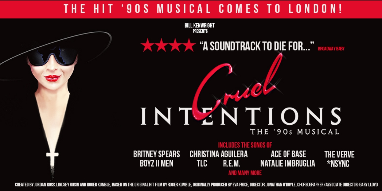 Boxing Day Sale: Tickets From £25 for CRUEL INTENTIONS: THE 90'S MUSICAL 