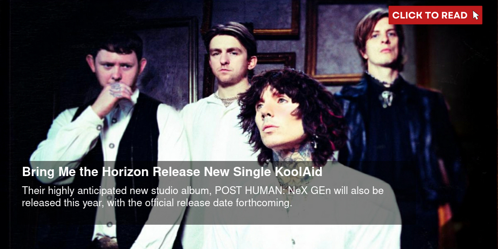 Bring Me The Horizon To Debut New Single Kool Aid 