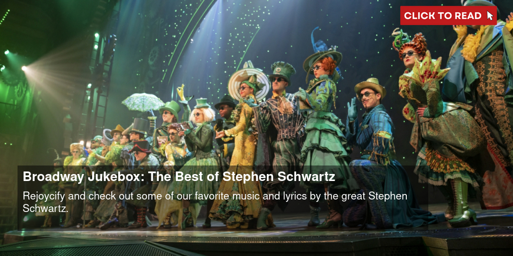 Broadway Jukebox: The Best of Stephen Schwartz - Vimarsana News