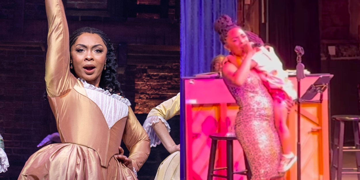 Broadway's Jennie Harney-Fleming Goes Viral After Toddler Interrupts Performance Photo