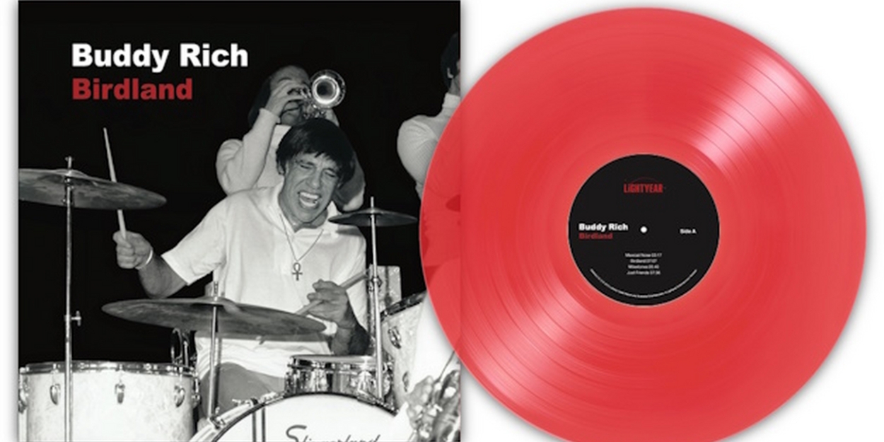 Buddy Rich's 'Birdland' LP To Be Re-Released On Limited Edition Translucent Red Vinyl 