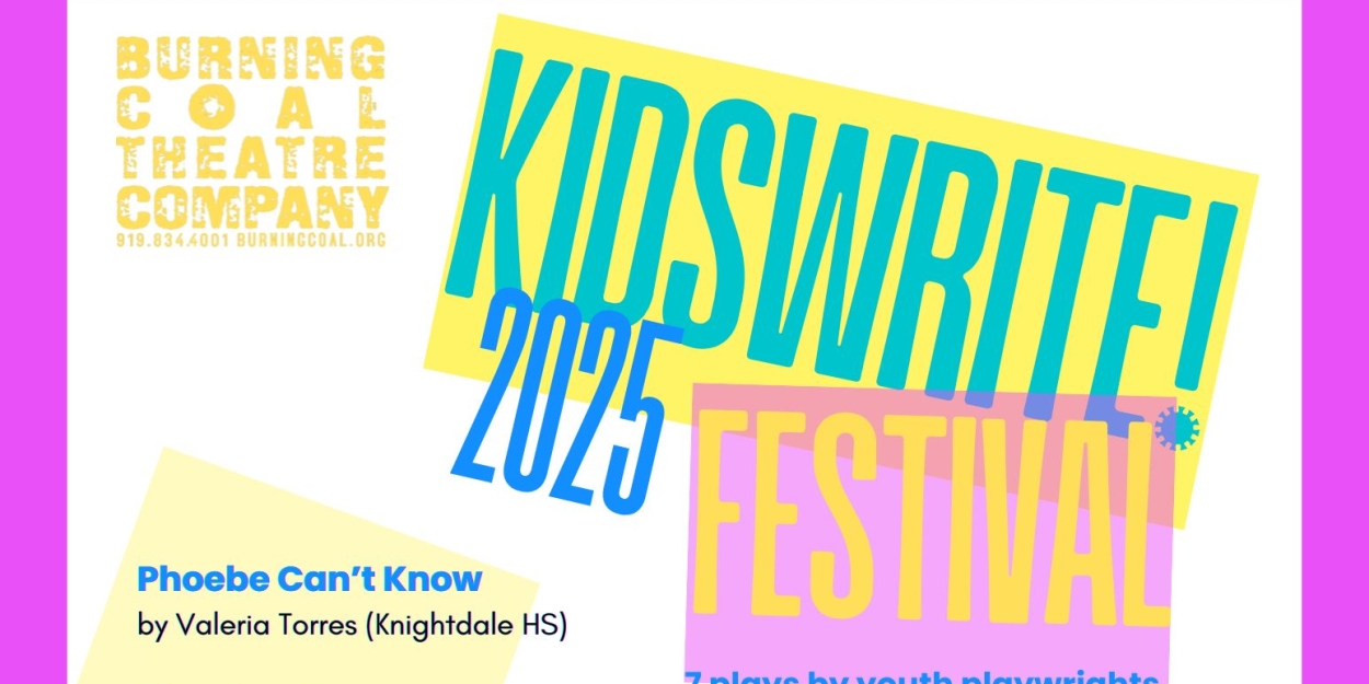 Burning Coal Theatre Presents KIDSWRITE! Festival 2025 Photo