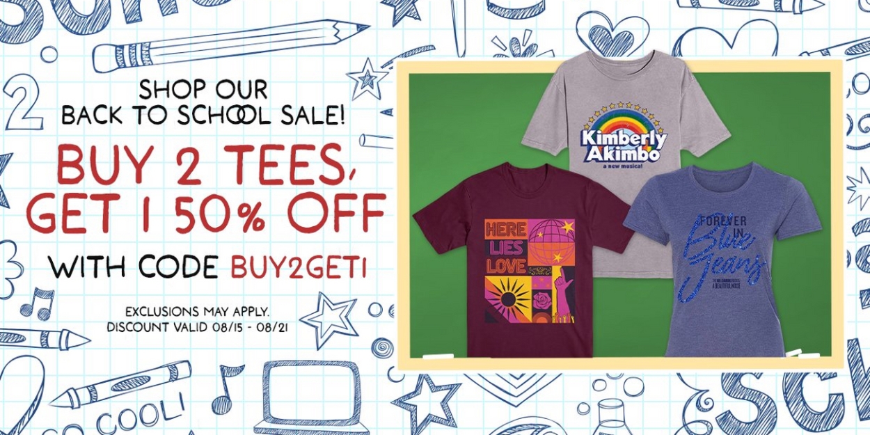 Buy Two Tees, Get One 50% For Our Back to School Sale! - Vimarsana News