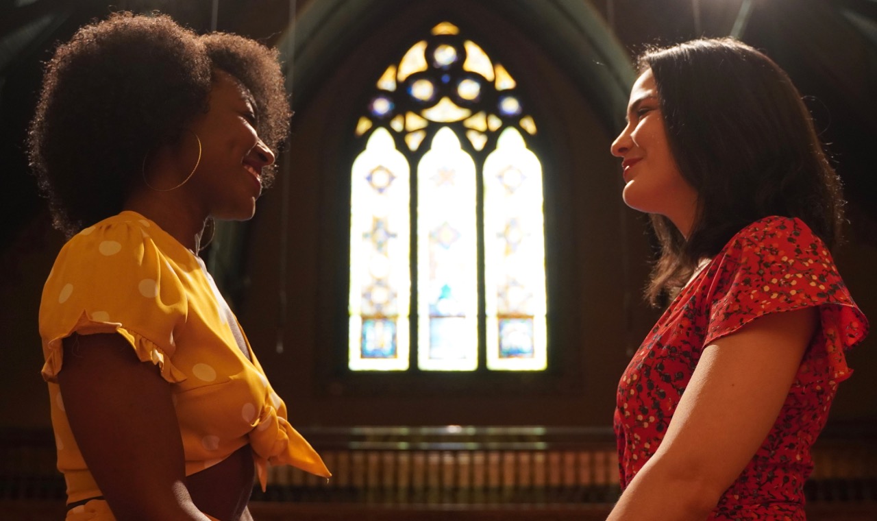 FROZEN Cast Members Alyssa Fox And Aisha Jackson Sing For Gun Reform In November 