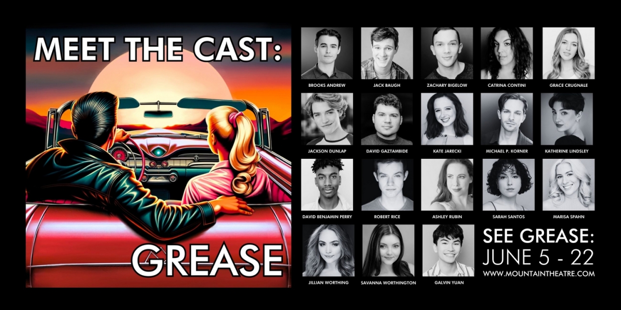 Cast Set for GREASE at Mountain Theatre Company in June