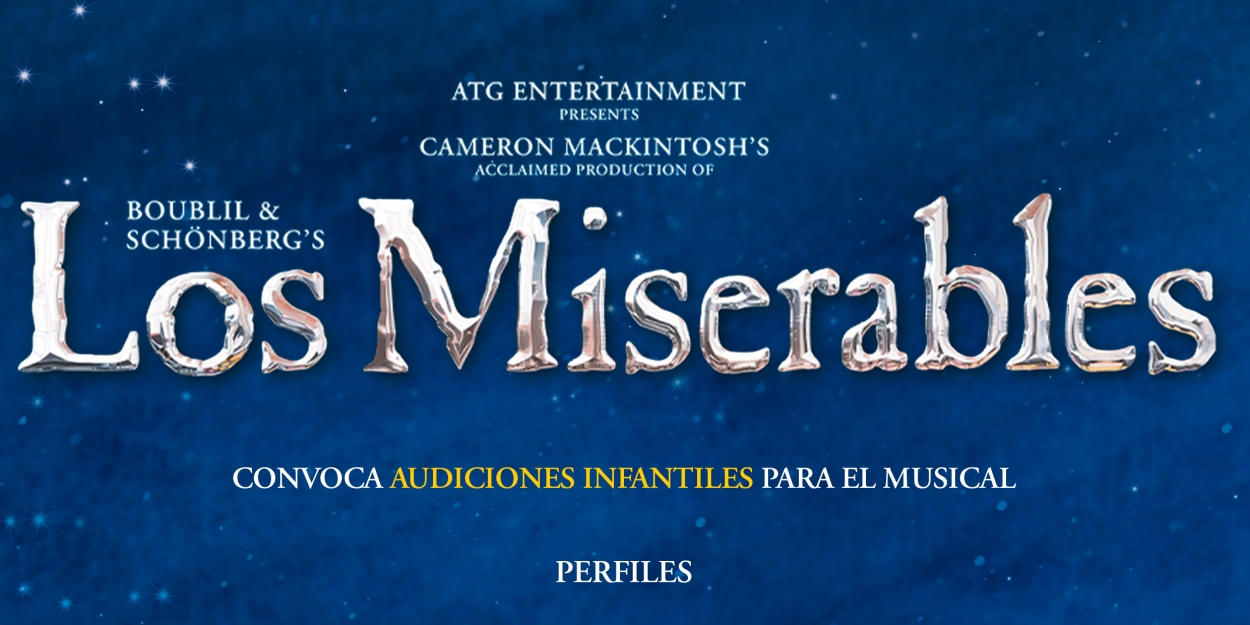 CASTING CALL: LOS MISERABLES convoca audiciones infantiles para su próximo estreno en Mad Photo