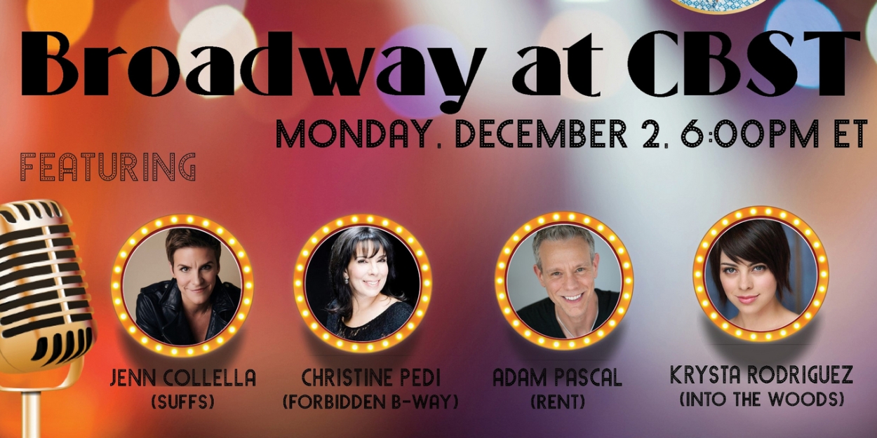 Jenn Colella, Adam Pascal and More Join Seth Rudetsky For Broadway at CBST  Image