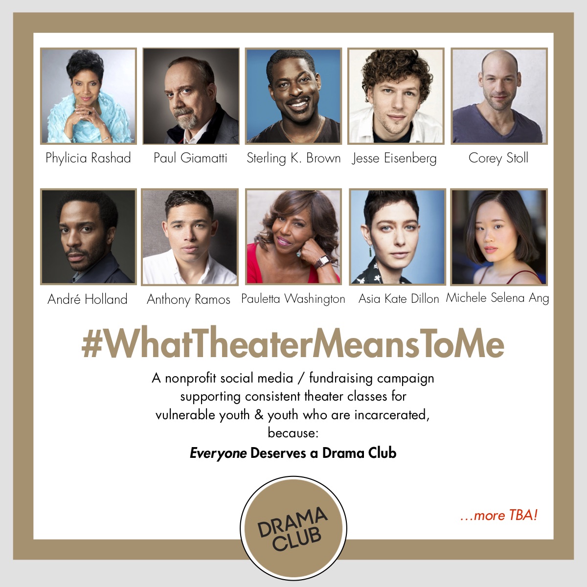 Anthony Ramos, Phylicia Rashad, Jesse Eisenberg and More Take Part in #WhatTheaterMeansToMe Image