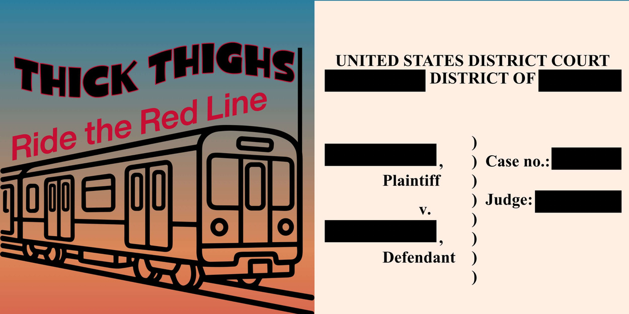 CLOSING ARGUMENTS and THICK THIGHS RIDE THE RED LINE Double Feature to Play Elgin Fringe Festival