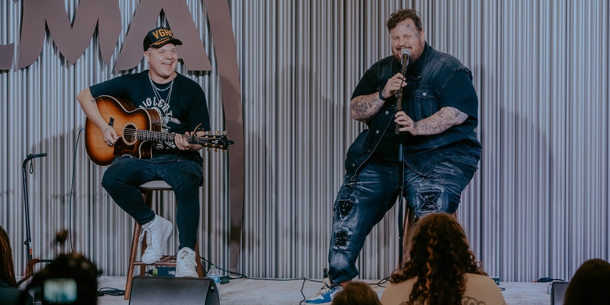 CMA Hosts Jelly Roll for a Performance at Its Nashville HQ  Image