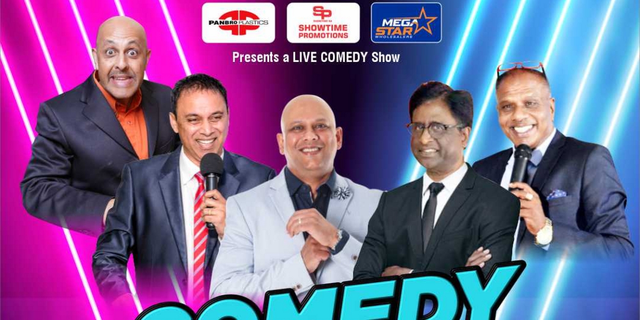 COMEDY FIESTA Opens at the Theatre of Marcellus, Emperors Palace Next Month 