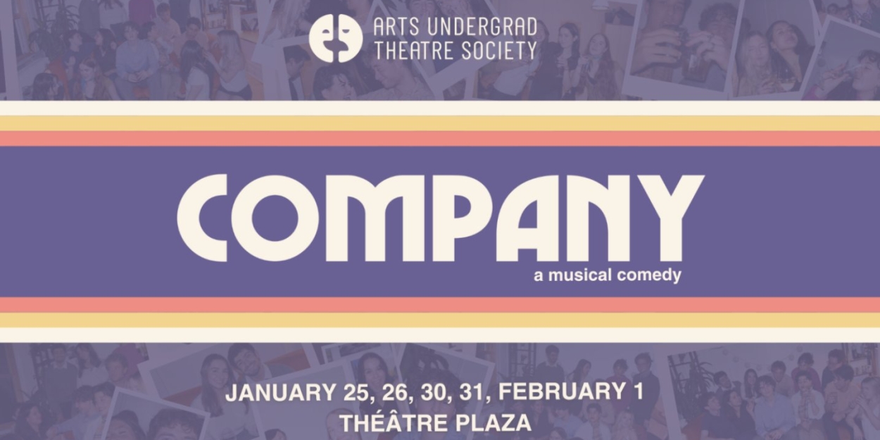 COMPANY to be Presented at McGill's Arts Undergraduate Theatre Society  Image