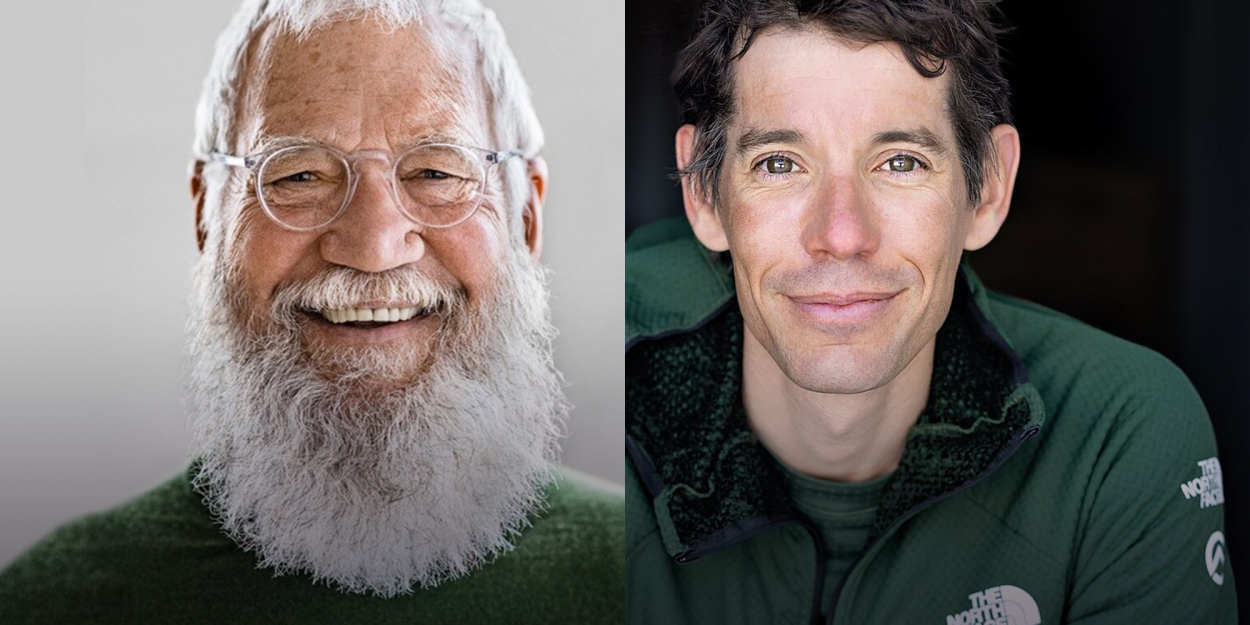 CONVERSATIONS: David Letterman with Alex Honnold to be Presented at PAC NYC 