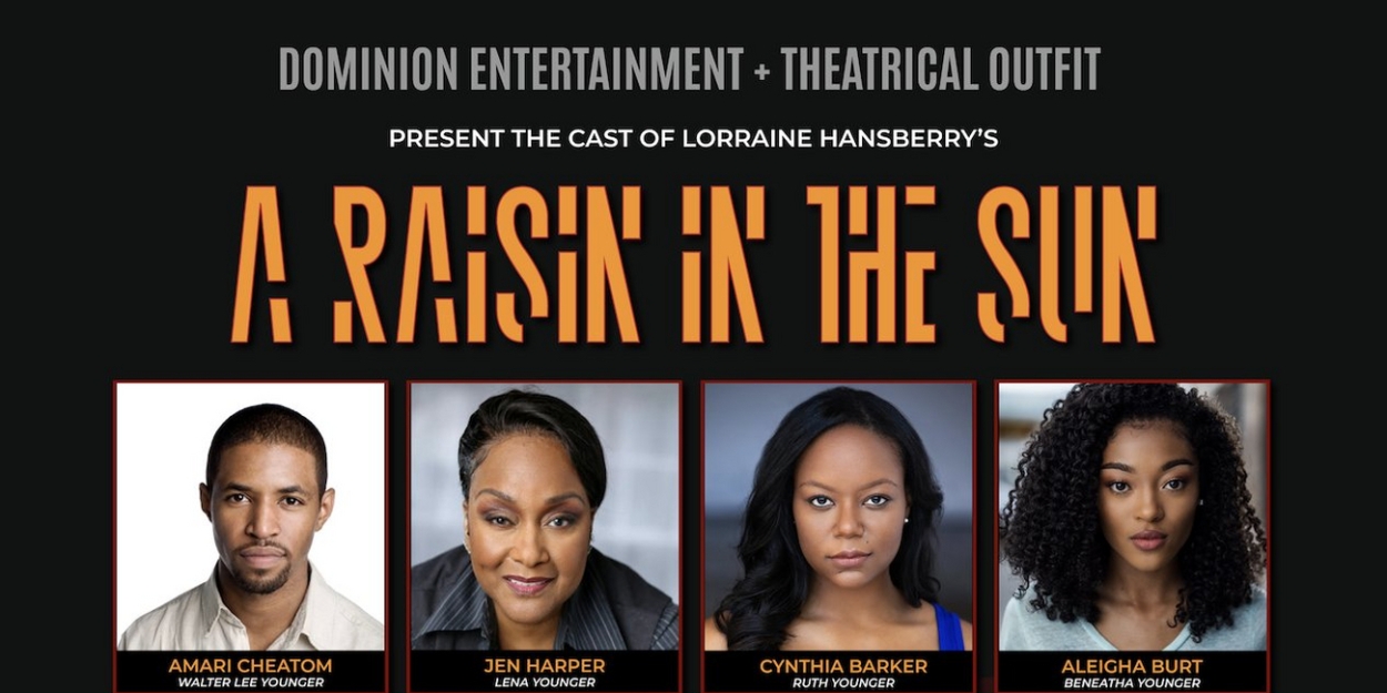 Cast Set For A RAISIN IN THE SUN at Theatrical Outfit 