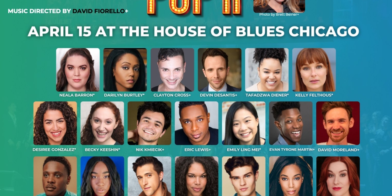 Cast Set For CHICAGO SINGS BROADWAY POP II at Porchlight Music Theatre 